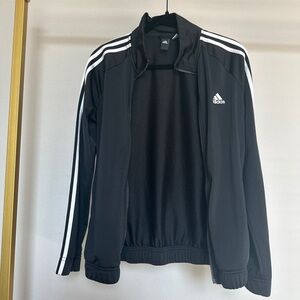 Women’s Adidas Black Zip Up (Zipper is broke)